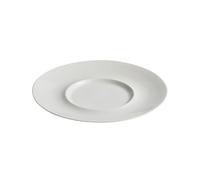Assiettes Assiette à dîner blanche en céramique Vaisselle d'hôtel Grande assiette Plat de cuisine occidentale Assiette plate for restaurant Assiette à plat froid Vaisselle De Dîner