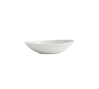 Assiettes Assiette creuse en porcelaine blanche for la maison, vaisselle en céramique for hôtel, club, restaurant, assiette for fondue Vaisselle De Dîner(8.9 inch)
