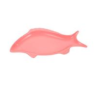 Assiettes, Assiettes à dîner divisées, assiette de contrôle du régime(Pink)