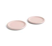 Assiettes Barro, Lot de 2, Rose