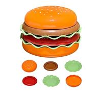 Assiettes Bols - Ensemble d'Assiettes Empilables pour Hamburgers,Plat de Service pour Sauces Condiments Repas à Domicile Fête Adultes