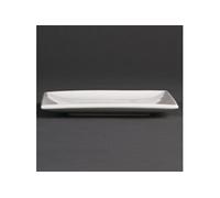 Assiettes Carrées Blanches 295(L)mm x 6