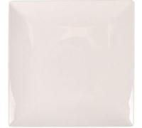 Assiettes carrées de 12 pièces WANG, Plat de présentation pour viande, entrées et desserts en porcelaine blanc - VISIODIRECT - Blanc G