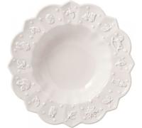 Villeroy & Boch - Toy's Delight Royal Classic Assiette Creuse Blanc, Garanti Lave-Vaisselle, Compatible Micro-Ondes, Vaisselle, Bol, Soupe, Ceramique, Article De Noël, Porcelaine Haut De Gamme