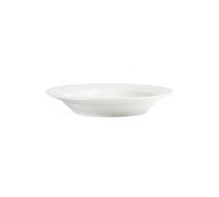Olympia Assiette creuse Whiteware 27 cm, (Lot de 6), 430 ml, porcelaine blanche, garantie à vie contre les ébréchures, passe au four et micro ondes , certifié BS4034, C363