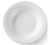 Assiettes creuses OPTIMA porcelaine blanche Ø220 mm lot de 12 - Hendi 770863