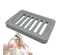 Assiettes de barre de savon auto-drainantes, assiettes à pain de savon - Assiette auto-drainante en silicone pour | Prolonge la durée de vie du savon pour garder au sec et