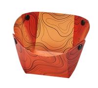 Assiettes de camping - 19,9 x 12,9 x 9,1 x 9,4 cm, assiettes de camping, légères | Bols pliables faciles à utiliser, vaisselle de bol pour road trips, randonnées, pique-niques, réunions de famille