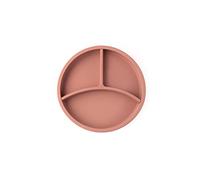 Assiettes de marque Eco Rascals. Modèle platine en silicone écologique raascals "2 en 1"