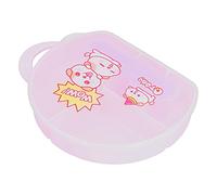 Assiettes Divisées Incassables, Pro-Environment PP Toddler Assiette Divisée Motif Dessin animé Quatre Compartiments Deux Poignées pour Bébés de 3 Mois et Plus pour le Camping