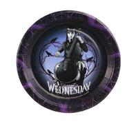 Assiettes en carton - Chaks - 12806-WD - 8 petites assiettes - 18 cm - Violet