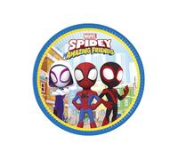 Procos Assiettes de fête Spidey and His Amazing Friends Lot de 8 FSC