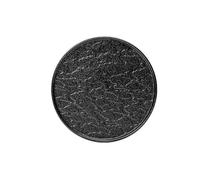 Assiettes en Céramique Assiette à dîner noire en céramique for aliments occidentaux, assiette plate for steak, ramen, restaurant, salade de fruits, dessert, vaisselle cuisine