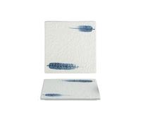 Assiettes en Céramique Assiette à Sushi assiette en céramique créative japonaise, Plate carrée for boulettes, de Restaurant