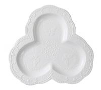 Assiettes En Céramique Relief Plats Ménagers Dessert Fruits Plat Peu Profond Pur De Forme Spéciale Gâteau Occidental Pâtes Restaurant Porcelaine D'os Steak Flottant Style Européen