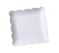 Assiettes En Céramique Relief Plats Ménagers Dessert Fruits Plat Peu Profond Pur De Forme Spéciale Gâteau Occidental Pâtes Restaurant Porcelaine D'os Steak Flottant Style Européen