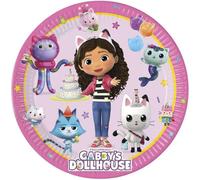 Assiettes en papier Gabi's Cat's House, 20cm, 8 pcs.