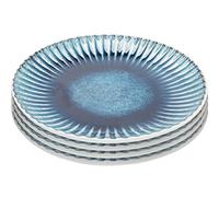 Assiettes Mustique Rim 21cm set de 4 Kare Design