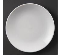 Assiettes plates rondes Olympia 150(à)mm - Lot de 12