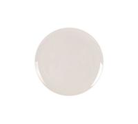 Assiettes presentation KANE, set de 6 assiettes rondes, plat pour servir entrées et desserts en porcelaine blanc - diamètre 32 x hauteur 2 cm - -