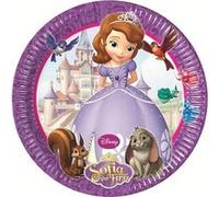Assiettes Princesse Sofia© x8 - Disney©