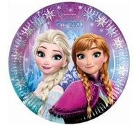 Assiettes Reine des neiges (x8) violettes G