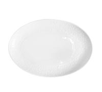 Assiettes Service de Table Assiette de cuisine occidentale Vaisselle d'hôtel Poisson Ménage Plat Céramique Ovale Peu Profonde Cuite à la Vapeur(S)