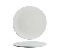 Assiettes Service de Table Assiette Plate À Steak Occidentale En Céramique Blanche Plats Dessert Aux Fruits Vaisselle De Cuisine Plat Froid(12inches)