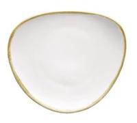 Assiettes Triangulaires Couleur Craie 165mm x 6 Olympia Kiln G