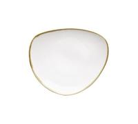 Olympia Kiln Chalk Tri Plate - 230mm 9" (Box 6)