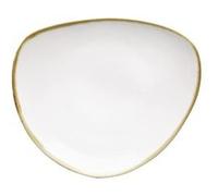 Assiettes Triangulaires Couleur Craie 230mm x 6 Olympia Kiln 1 G