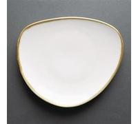 Assiettes Triangulaires Couleur Craie 230mm x 6 Olympia Kiln G