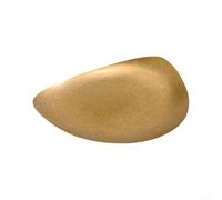 Assiettes uniques de forme irrégulière en acier inoxydable 304 offrant des solutions de service rétro élégantes pour desserts et apéritifs (B)