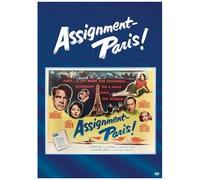 Assignment Paris (1952) DVD - Dana Andrews, Donald Randolph, George Sanders