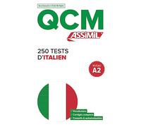 Assimil QCM 250 tests d'italien niveau A2