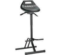 Assis-debout Mousse intégrale Assise-H.640-840mm STA noir pliable