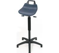 Assis-debout MoussePolyuréthaneintégrale Assise-H.610-860mm Pied Ku. Patins LOTZ 3665.01