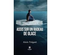 Assis sur un radeau de glace
