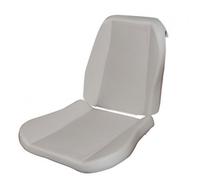 Assise + dossier de siège avant en mousse moulée pour VW Karmann-Ghia 69 ->74