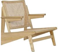 Assise Home ESPRIT bois d'orme 60 x 48 x 70 cm