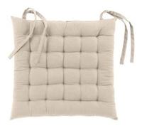 Coussin de Chaise "Twily" 38x38cm Lin blanc G