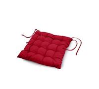 Douceur d'Intérieur 1600580 Assise Mat en Polyester Rouge 40 x 40 cm
