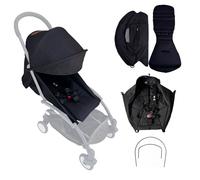 Assise poussette accessoires pour poussette Vêtements 6+ Kit de remplacement Compatible avec les poussettes Babyzen YOYO2（Noir）