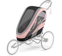 Cybex Remorque Multisport ZENO, De 6 mois à 4 ans env., Max. 111 cm et 22 kg, Unité de Siège pour Poussette Multisport, Rose (Silver Pink)