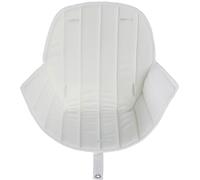 Assise tissu chaise haute Ovo Luxe blanc