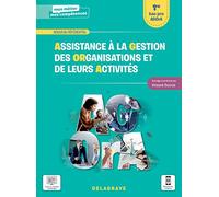Assistance à la gestion des organisations et de leurs activités (AGOrA) 1re Bac Pro (2021) - Pochette élève