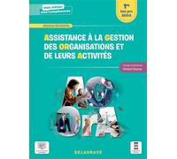 Assistance à la gestion des organisations et de leurs activités (AGOrA) 1re Bac Pro (2021) - Pochette élève - Sabine Galy - Delagrave - broché - Scolaire / Universitaire