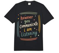 Assistance à l'écoute de devis de Sensibilisation ASL Inclusive Comfort Colors Adult Heavyweight T-Shirt