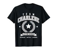 Assistance au nom de l'équipe Charlene Lifetime Member Funny Name T-Shirt