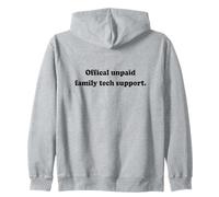 Assistance Technique familiale Non rémunérée Officielle des codeurs d'ingénieur Logiciel Sweat à Capuche